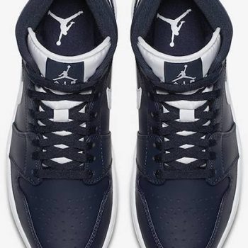 Air Jordan 1 Retro Mid 'Obsidian' 554724-402