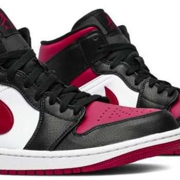 Air Jordan 1 Mid 'Noble Red' 554724-066