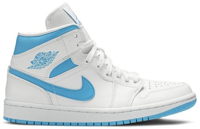 Air Jordan 1 Mid 'UNC' BQ6472-114