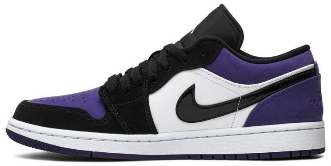 Air Jordan 1 Low 'Court Purple' 553558-125