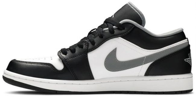 Air Jordan 1 Low 'Black Medium Grey' 553558-040