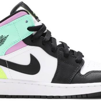 Air Jordan 1 Mid GS 'Pastel' 554725-175