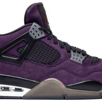 Travis Scott x Air Jordan 4 Retro 'Purple Suede - White Midsole' AJ4-766302