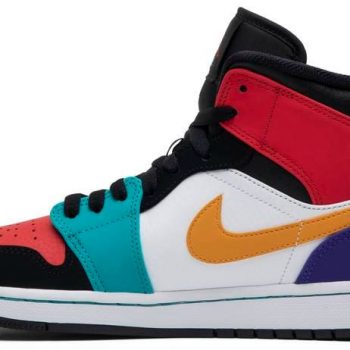 Air Jordan 1 Mid 'Multi-Color' 554724-125