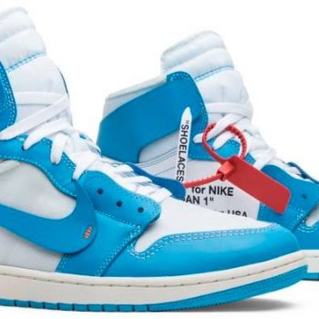 Off-White x Air Jordan 1 Retro High OG 'UNC' AQ0818-148