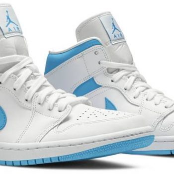 Air Jordan 1 Mid 'UNC' BQ6472-114