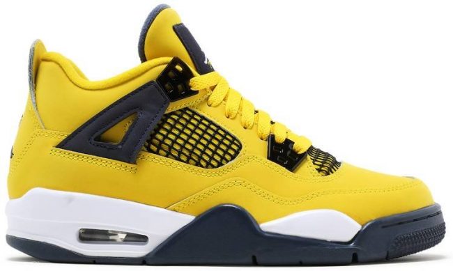 Air Jordan 4 Retro GS 'Lightning' 2021 408452-700