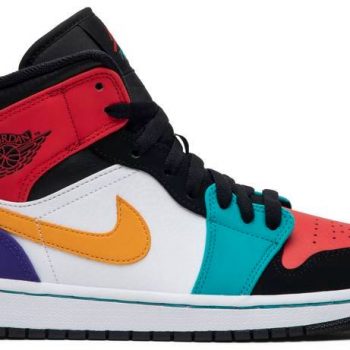 Air Jordan 1 Mid 'Multi-Color' 554724-125