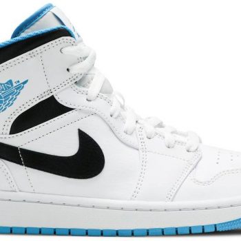 Air Jordan 1 Mid 'Laser Blue' 554724-141