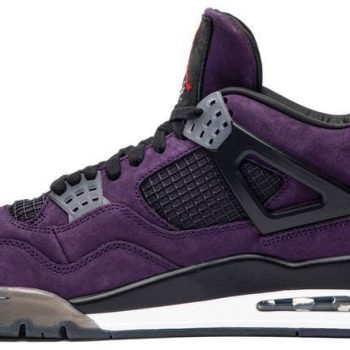 Travis Scott x Air Jordan 4 Retro 'Purple Suede - White Midsole' AJ4-766302