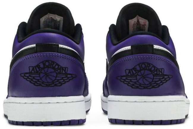 Air Jordan 1 Low 'Court Purple' 553558-500