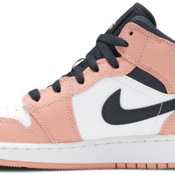 Air Jordan 1 Mid 'Pink Quartz' 555112-603