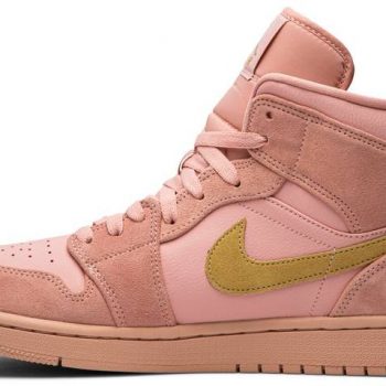 Air Jordan 1 Mid 'Coral Gold' 852542-600