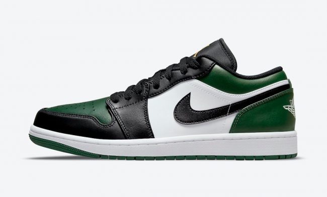 Air Jordan 1 Low 'Green Toe' 553558-371