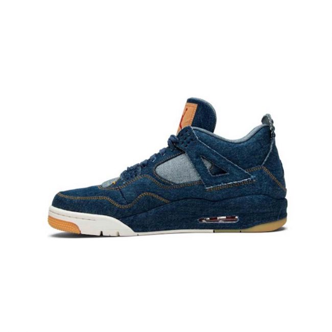 Jordan 4 Retro Levi"s Denim (Tag with Levi"s Logo)