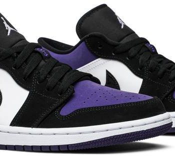 Air Jordan 1 Low 'Court Purple' 553558-125