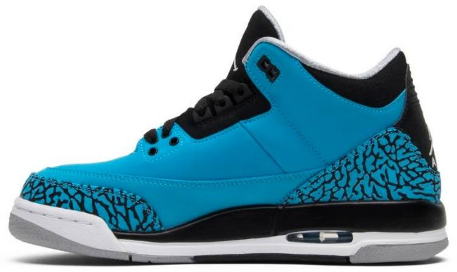 Air Jordan 3 Retro BG 'Powder Blue' 398614-406