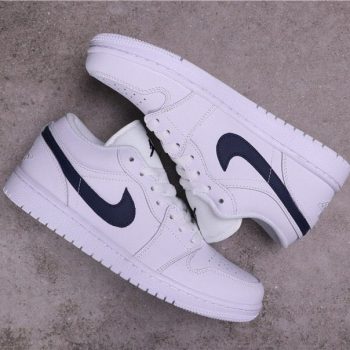 Air Jordan 1 Low 'White Obsidian' 553558-114