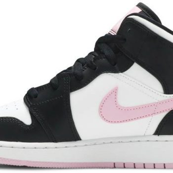 Air Jordan 1 Mid 'White Light Arctic Pink' 555112-103