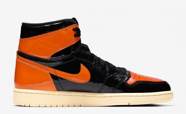 Nike Air Jordan 1 Black Orange