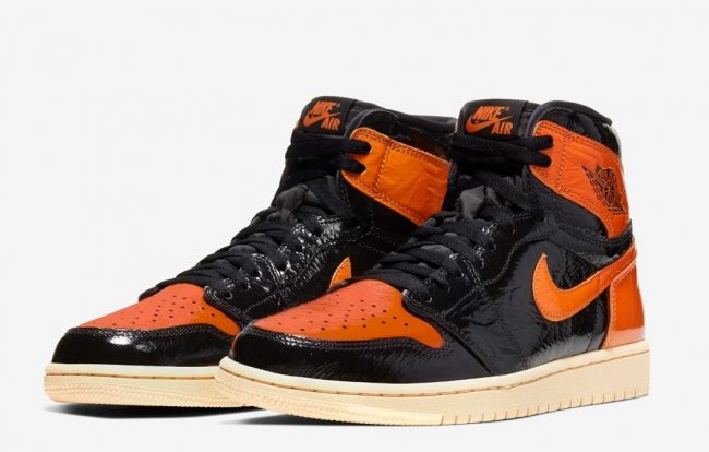 Nike Air Jordan 1 Black Orange