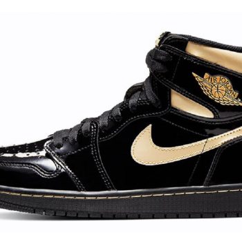 Nike Air Jordan 1 Retro Black Metalic Gold