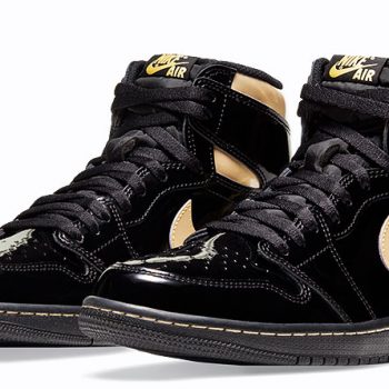 Nike Air Jordan 1 Retro Black Metalic Gold