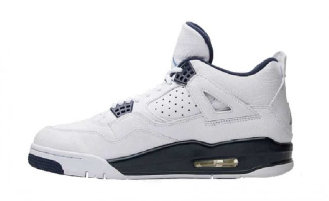 Nike Air Jordan 4 White Columbia