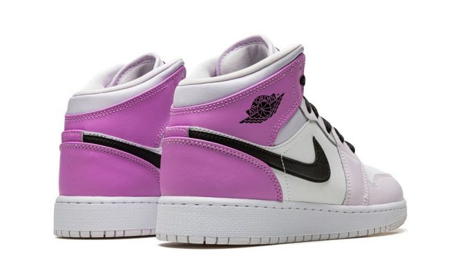 Nike Air Jordan 1 Mid Barely Grape GS