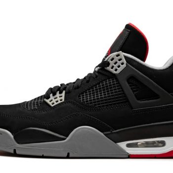 Nike Air Jordan 4 Black Red Bred