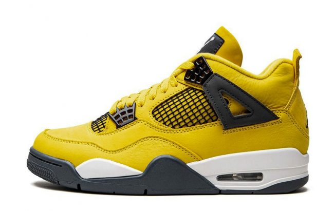 Nike Air Jordan 4 Retro Lightning Yellow