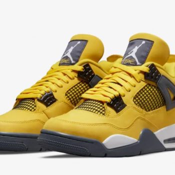 Nike Air Jordan 4 Retro Lightning Yellow