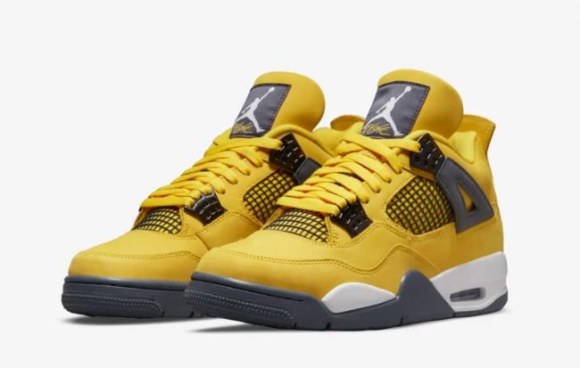 Nike Air Jordan 4 Retro Lightning Yellow