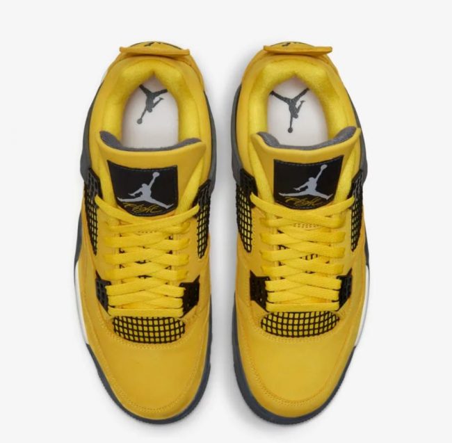 Nike Air Jordan 4 Retro Lightning Yellow