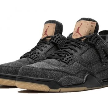 Nike Air Jordan 4 Retro NRG Black Levis