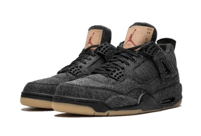 Nike Air Jordan 4 Retro NRG Black Levis