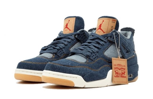 Nike Air Jordan 4 Retro NRG Blue Levis