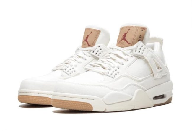 Nike Air Jordan 4 Retro NRG White Levis