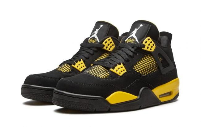 Nike Air Jordan 4 Retro Thunder Yellow