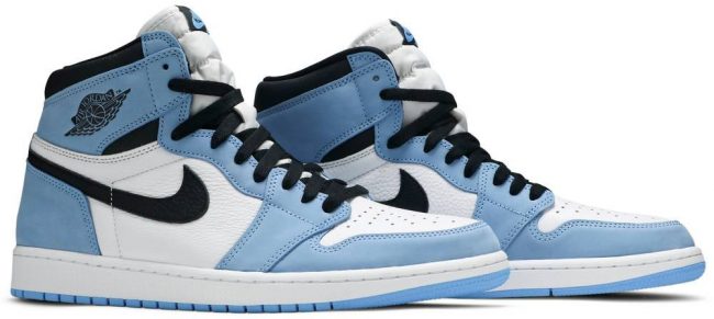 Air Jordan 1 Retro High OG 'University Blue' 555088-134