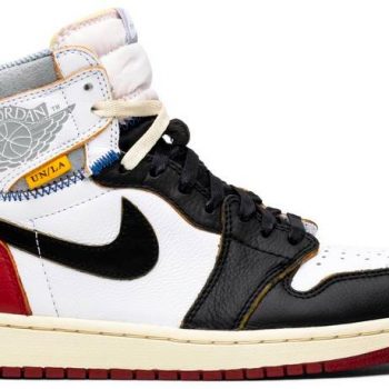 Union LA x Air Jordan 1 Retro High NRG 'Black Toe' BV1300-106