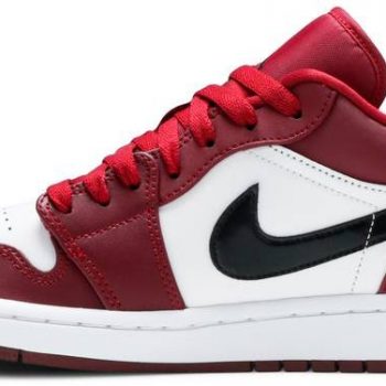 Air Jordan 1 Low 'Noble Red' 553558-604