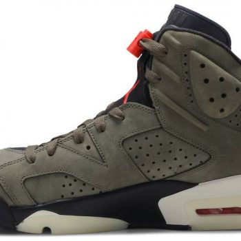 Travis Scott x Air Jordan 6 Retro 'Olive' CN1084-200