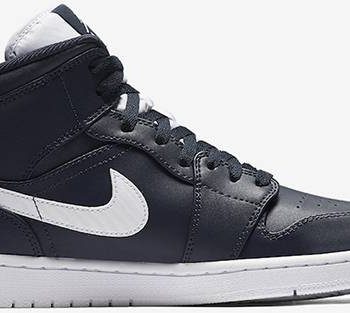 Air Jordan 1 Retro Mid 'Obsidian' 554724-402