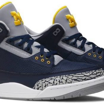 Air Jordan 3 Retro 'Michigan' PE AJ3-820064