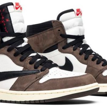 Travis Scott x Air Jordan 1 Retro High OG 'Mocha' CD4487-100