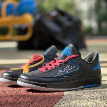 Off-White x Air Jordan 2 Retro Low SP 'Black Royal' DJ4375-004