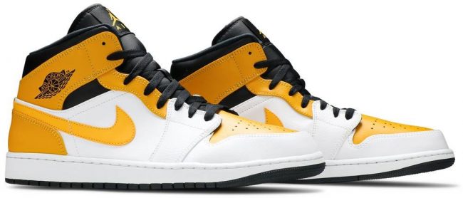 Air Jordan 1 Mid 'University Gold' 554724-170