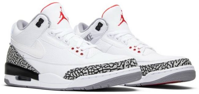 Air Jordan 3 Retro JTH NRG 'White Cement' AV6683-160