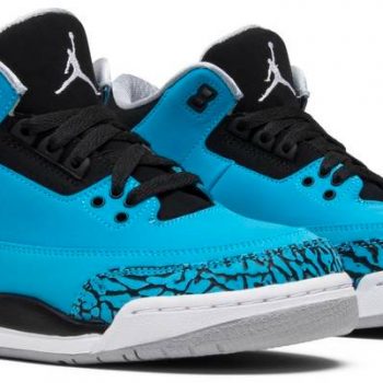 Air Jordan 3 Retro BG 'Powder Blue' 398614-406